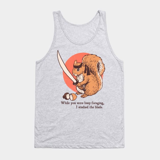 Squirrel Blade Tank Top by Hillary White Rabbit